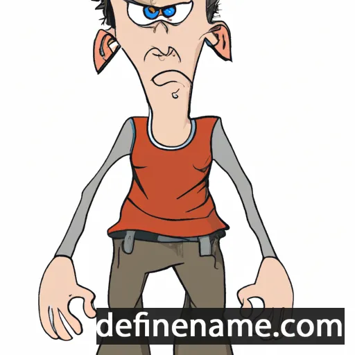 cartoon of the name Emerye