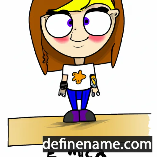 cartoon of the name Emica