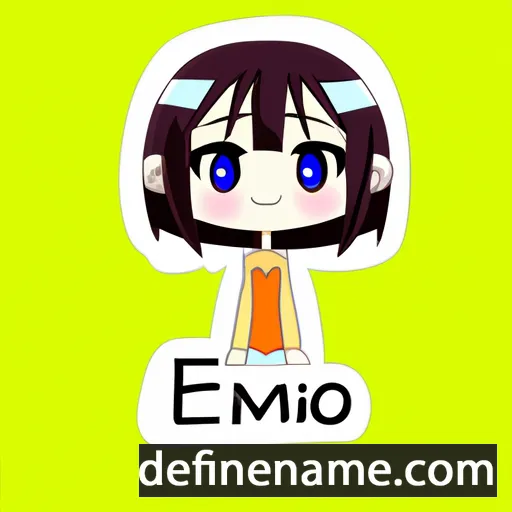 cartoon of the name Emiri