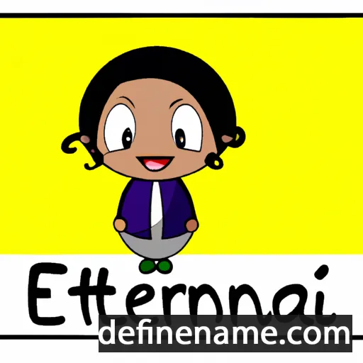 cartoon of the name Emmarentia