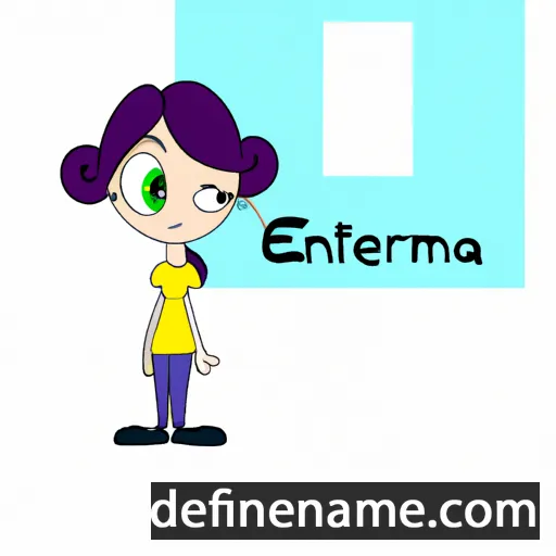 cartoon of the name Emmaretta