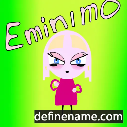 Emmiina cartoon