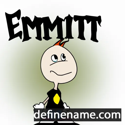 cartoon of the name Emmit