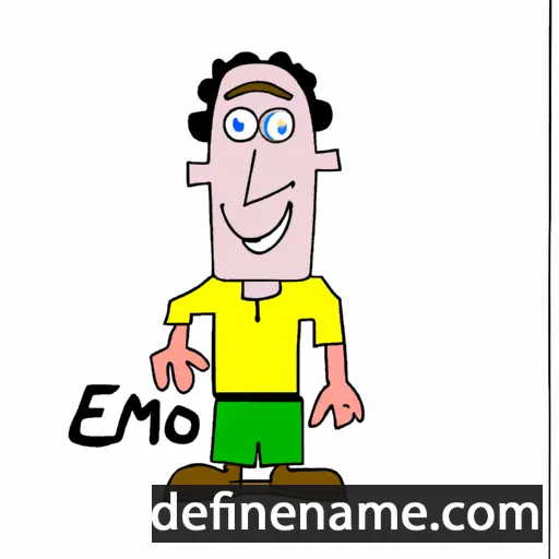 cartoon of the name Emmon