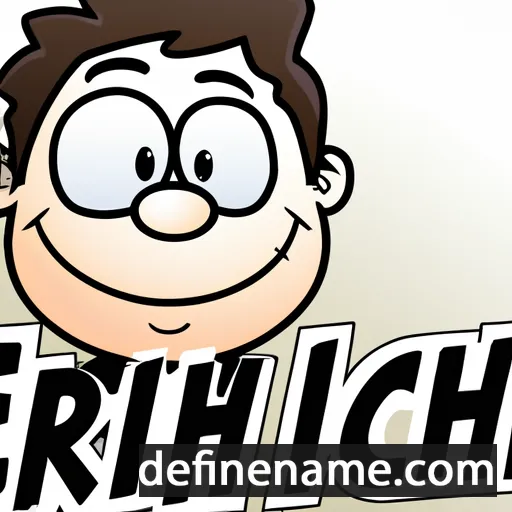 cartoon of the name Emrich