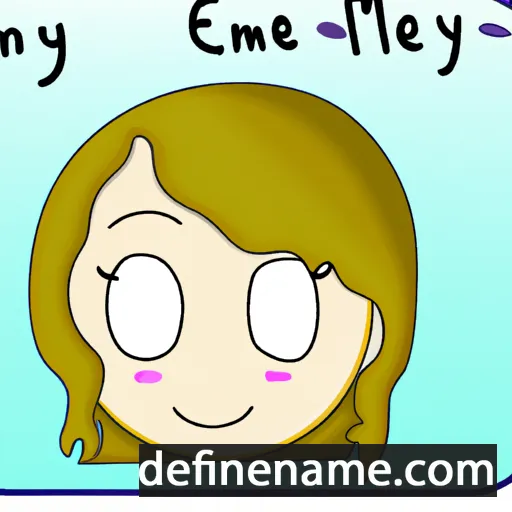 Emylee cartoon