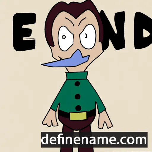 cartoon of the name Endrike