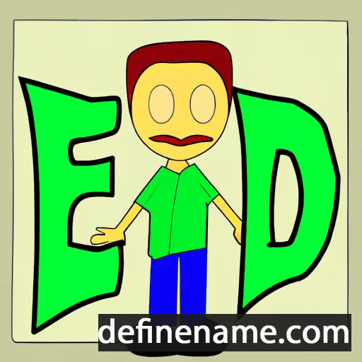 cartoon of the name Endro