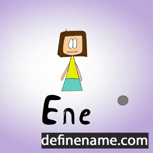 Ené cartoon