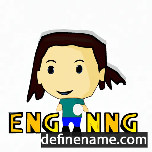 Eneng cartoon