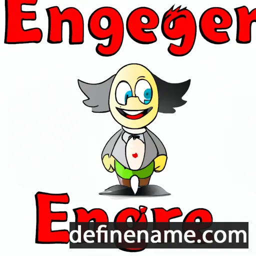 cartoon of the name Engelberga