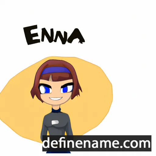 Enja cartoon