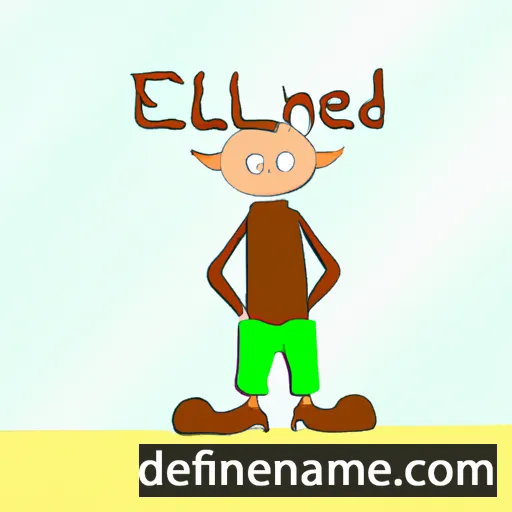 cartoon of the name Enkeleid