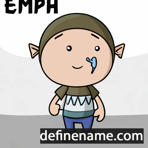 Éphrem cartoon