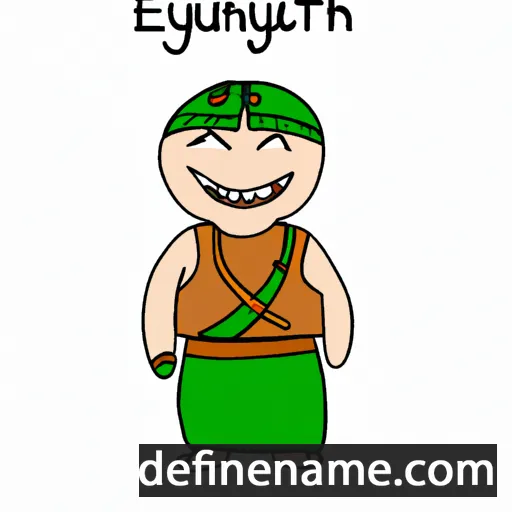 Enkhtuyaa cartoon