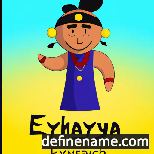 Enkhzayaa cartoon