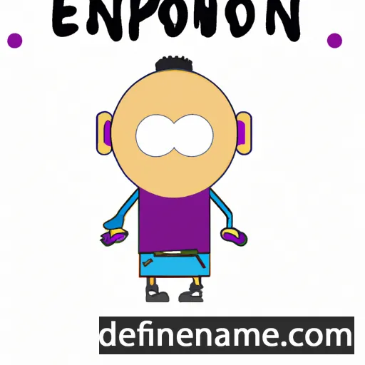 Enopión cartoon