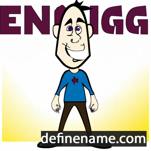 cartoon of the name Enorig