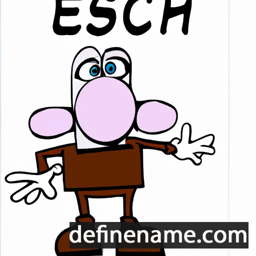 Enosch cartoon