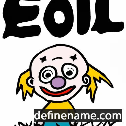 cartoon of the name Eöl