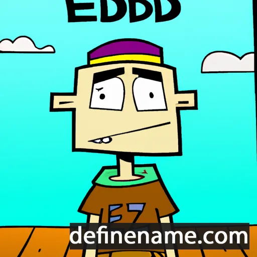 cartoon of the name Eodez