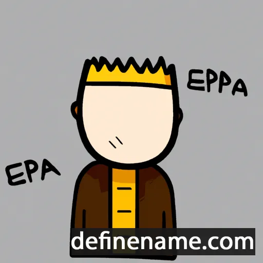 Epafra cartoon