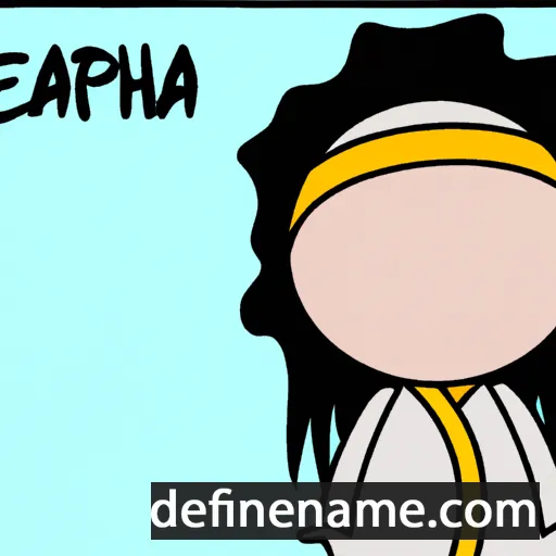 cartoon of the name Epaphra