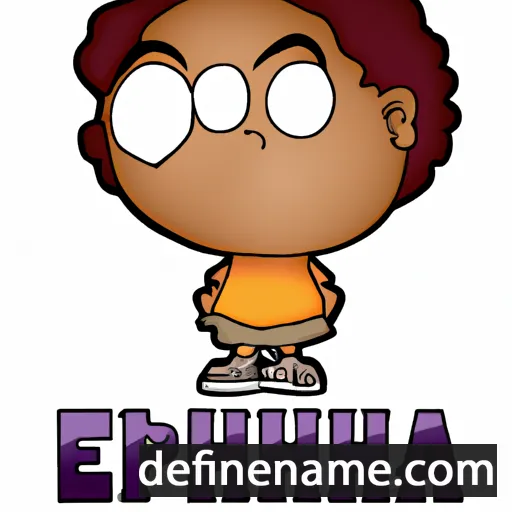 cartoon of the name Epha