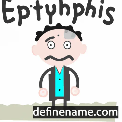 cartoon of the name Epityches