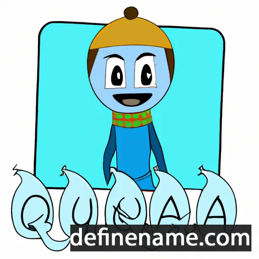 cartoon of the name Equaq