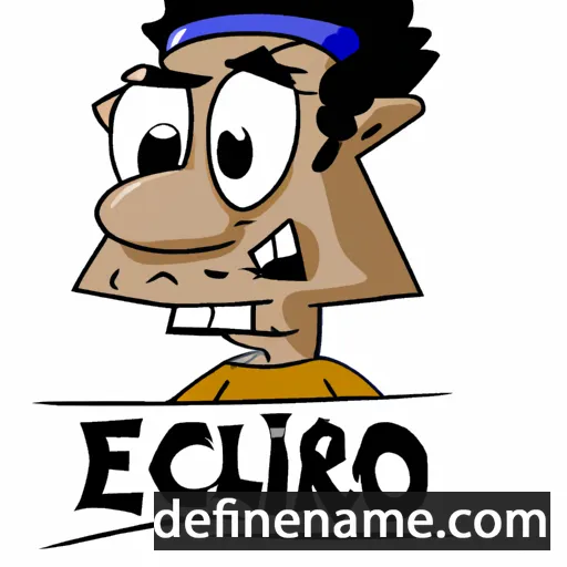 cartoon of the name Eraclio