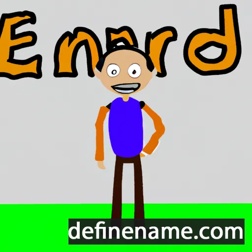 cartoon of the name Erand