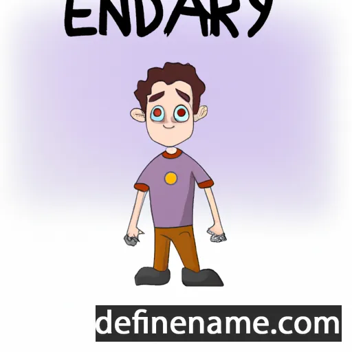 cartoon of the name Erandy