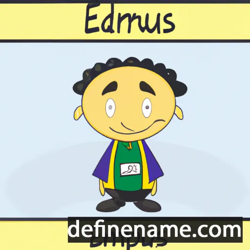 cartoon of the name Erazmus