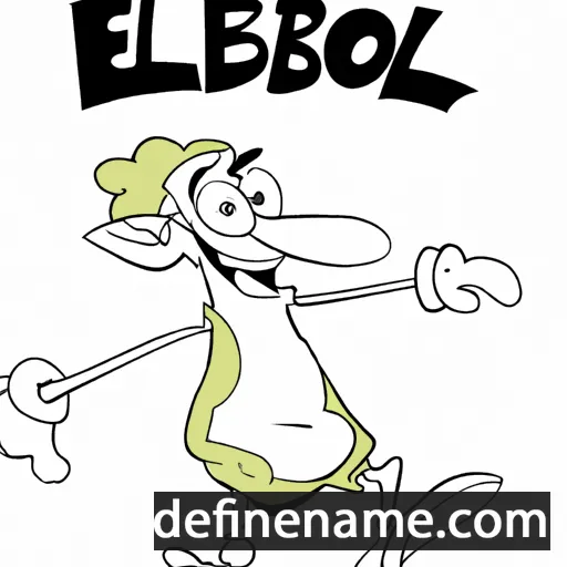 cartoon of the name Erbol