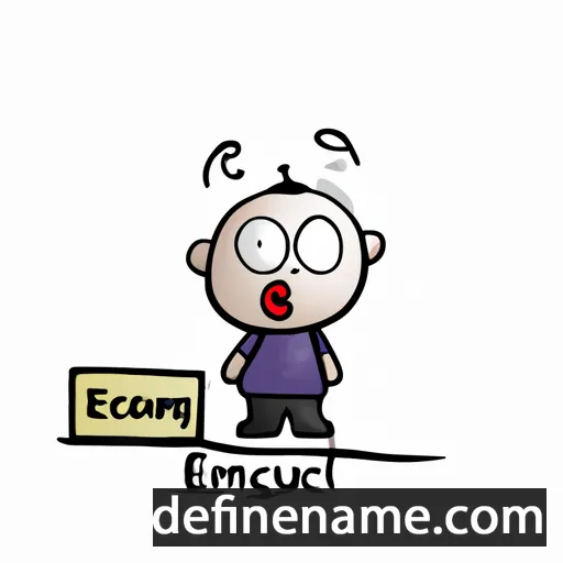 cartoon of the name Ercüment