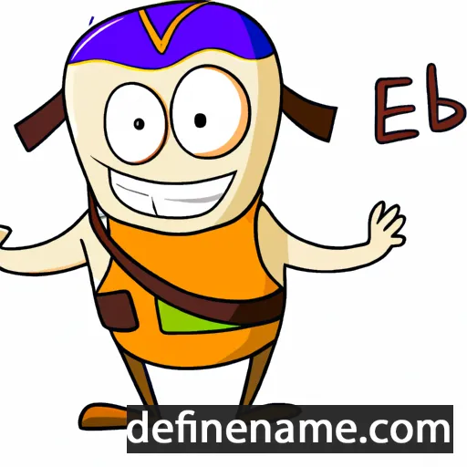 cartoon of the name Erebas