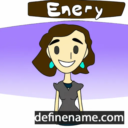 cartoon of the name Erenay