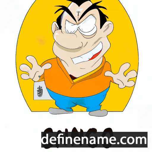 cartoon of the name Ergenekon