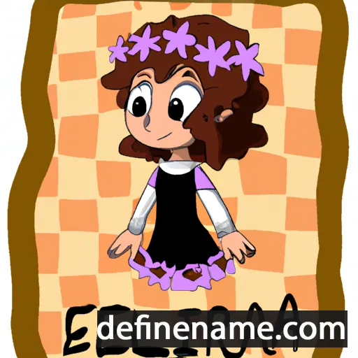 cartoon of the name Eriella