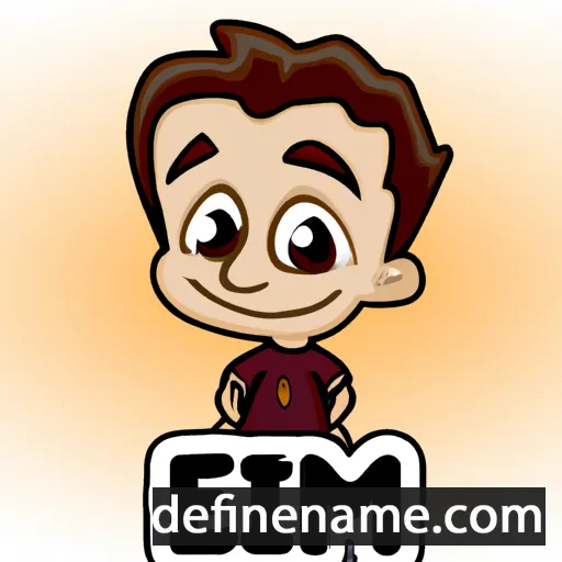 cartoon of the name Erim