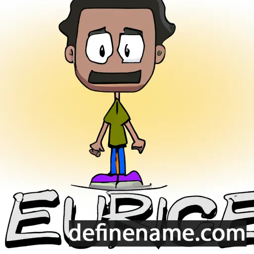 cartoon of the name Erique