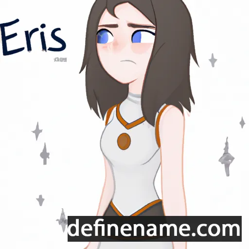 cartoon of the name Eris