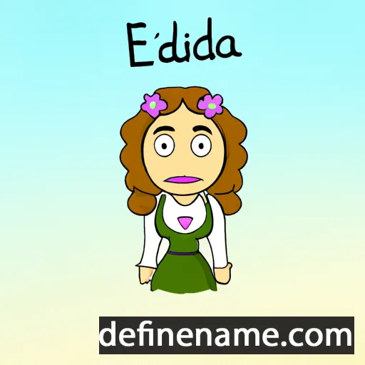 cartoon of the name Eriselda