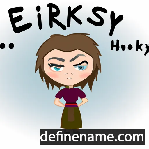 Eriskay cartoon