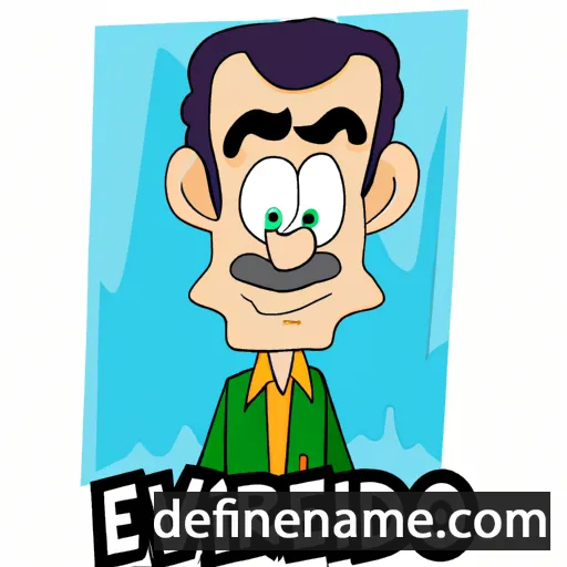 cartoon of the name Erivaldo