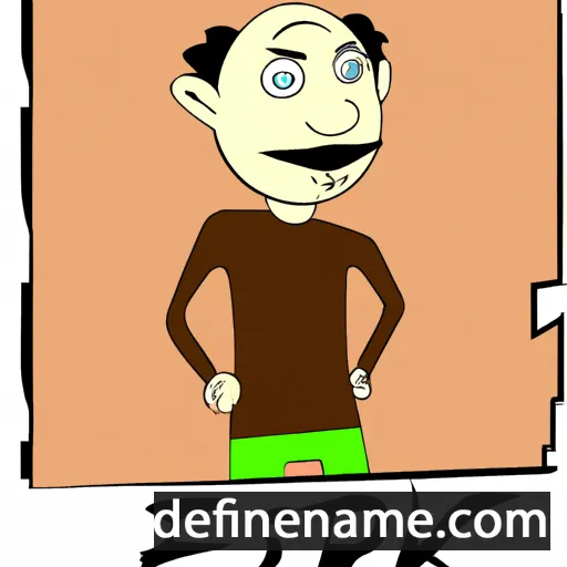 cartoon of the name Erki