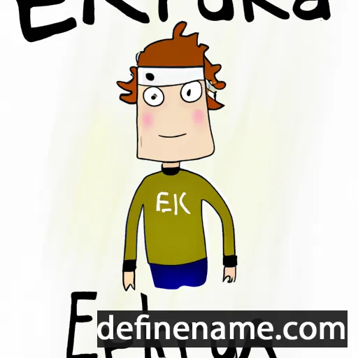 Erkka cartoon