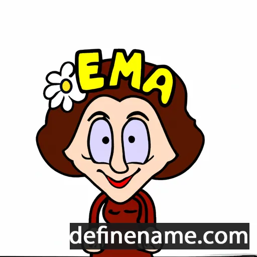 cartoon of the name Erma