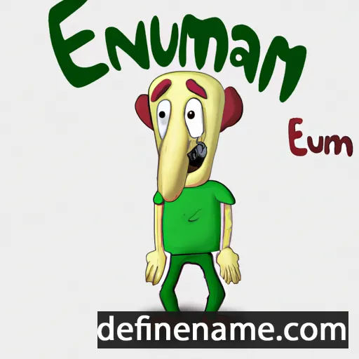 cartoon of the name Ermannu